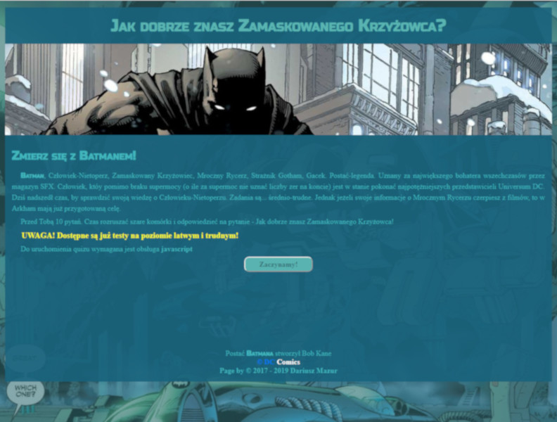 BatQuiz